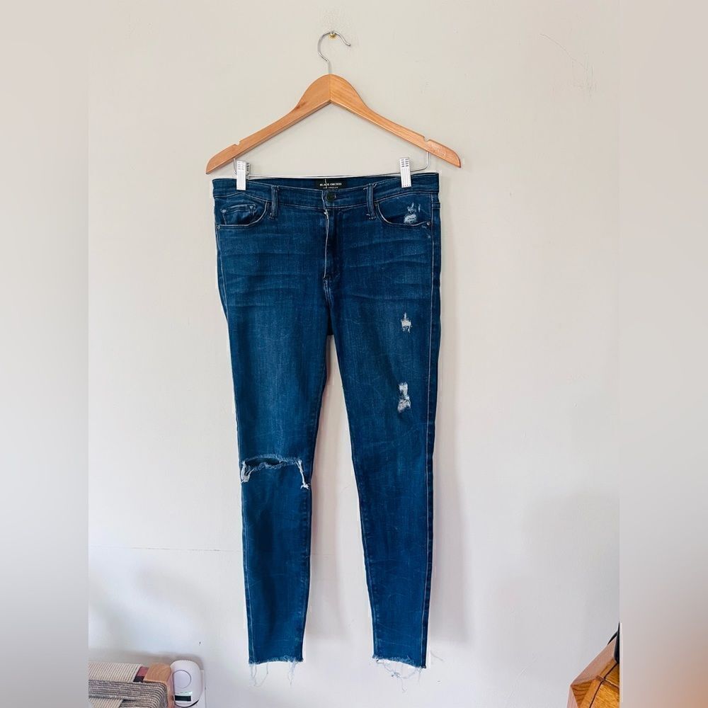 Black orchid | Noah ankle frayed jeans | size 28